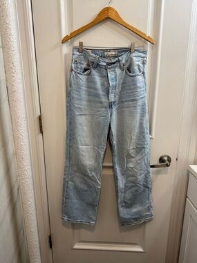 Levi's Light Blue Denim Jeans with Button Fly